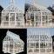 Trade assurance Galvanized steel frame garden greenhouse China supplier