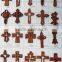 wooden word christmas decorations