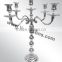 Nickel plated candelabra, Aluminum candelabra 3 arms and 5 arms silver candelabra