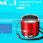 New High Quality Fashion Portable Micro USB Stereo Speaker With FM Radio For iPad For iPhone For Samsung