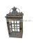 Minhou Handmade Rustic Wooden Candle Lantern