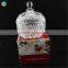 glass jar glass lid candle pot