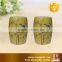 Yellow color birds and flower ceramic outdoor side table stool