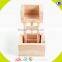 2017 New design wooden animal house for hamster mini wooden animal house for hamster W06F026