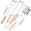 3 Piece BBQ Tools Set bbq fork set Grilling Spatula bbqTongs long bbq Fork