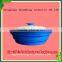Eco-friendly soft silicone blue kitchen utensils