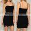 2017 Sexy Crochet Lace Dress Black Cocktail Lace Dress
