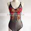 factory price black sleepwear new fashion Lace embroidery sexy teddy underwear