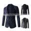 1 pc hot sale good quality 4 size for choice slim fit striped long sleeve V neck slim fit men blazer