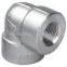 stainless steel A182 F304 90 thread elbow