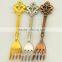 rose vintage palm tree coffee spoon /hy zinc alloy creative ice cream spoon and fork /fancy dessert spoon dinnerware