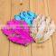 15colors feather flower pads for newborn baby girl hair band headband kids hair accessories