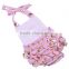 2016 Wholesale boutique baby clothes 100% cotton baby romper for girls