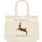 Reusable Christmas Rendeer gift bag Shopping Tote Bag
