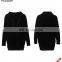 Knitted merino wool shrug factory price long sleeves cable trim man sweater