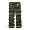 Factory Wholesale Mens Military Tactical Army Cargo Pants with Side Pockets