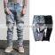 New Style Skinny Fit Washed Denim Jeans Trousers For Men