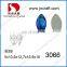 Horse eye shaped sew on flat back crystal stones for clothing