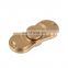 Anti stress anxiety boredom relieve stock supplying copper brass hand finger fidget spinner toy