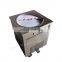 Food grade stir ice cream roll machine/thai fried ice cream machine/square pan fired ice cream roll machine