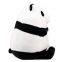 Stuffed mini super soft plush toy crawling polar bear