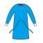 AAM Level1  Level2 Level 3 Level 4   Isolation gown  with TUV CE and FDA certificate for sale