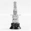 Vertical vacuum port no buffer type vacuum suction cups black pneumatic suction cup