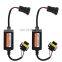 2x H11 LED Headlight Canbus Error Free Anti Flicker Resistor Canceller Decoder