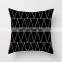 High  quality Custom sublimation printed cotton linen  throw Pillow cover for sofa bedroom