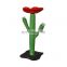 MOQ 200 pieces China supplier cute cactus shape cat tree scratcher house cat scratching post climbing wholesale