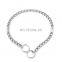 Factory price iron chain double ring neck chain dog pet collar