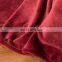 Tex-cel OEM100% Polyester Microfiber Super soft Worm touch Solid Flannel  Fleece Blanket