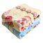 2020 factory price baby polyester super soft raschel cartoon animal reactive printing thickened warm baby winter swaddle blanket