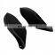FLHR FLHT FLHX Black Plastic Side Wing Windshield Air Deflector for Motorcycles Harly Davidson