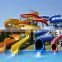 Hot Quantity Water Slide Equipment Spiral Water Freefall Open Water Slide For Sale