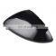 Left Side Wing Door Mirror Cover Cap For Golf MK6 Touran Glossy Black