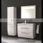 Eco plywood floor standing bathroom cabinet wicker drawer bathroom cabinet with furniture sinks