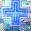 3d led pharmacy cross display