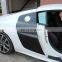 Carbon Fiber Door Fender Side Blades for Audi R8 V8 V10