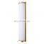 Energy Saving Hot Sell Modern Lighting Lamps Gold Style Indoor Brass Glass Tube Wall Lamps