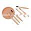 OEM Portable Bamboo customized toothbrush custom logo cover