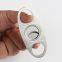 Stainless Steel Pocket Cigar Cutter Knife Double Blades Cigar scissors