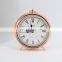 Amazon hot sale Rose gold retro modern antique home gift desk & table clocks for home office
