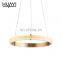 Huayi Popular Product Nordic Style Home Indoor Aluminum Golden LED Pendant Home Decor Light