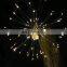 Hanging Starburst String Light 120LEDs DIY Firework Copper Fairy Garland christmas Lights outdoor Twinkle Lamp