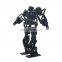 17DOF Biped Servo Bracket Ball Bearing Black Robotic Educational Robot Humanoid Robot Kit