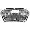 High quality front grill for Audi A3 ABS new style glossy black bumper grille for S3 RS3 style 2017 2018 2019
