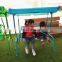 cheap price outdoor patio furniture indoor double seater children kids hanging swing chair