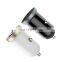 Universal 2.4A Mini Car Charger Dual USB Car Adapter Charger for Smartphones