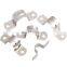 U Type Galvanized Stainless Steel Metal Hose Clamp Saddle Pipe Clamp